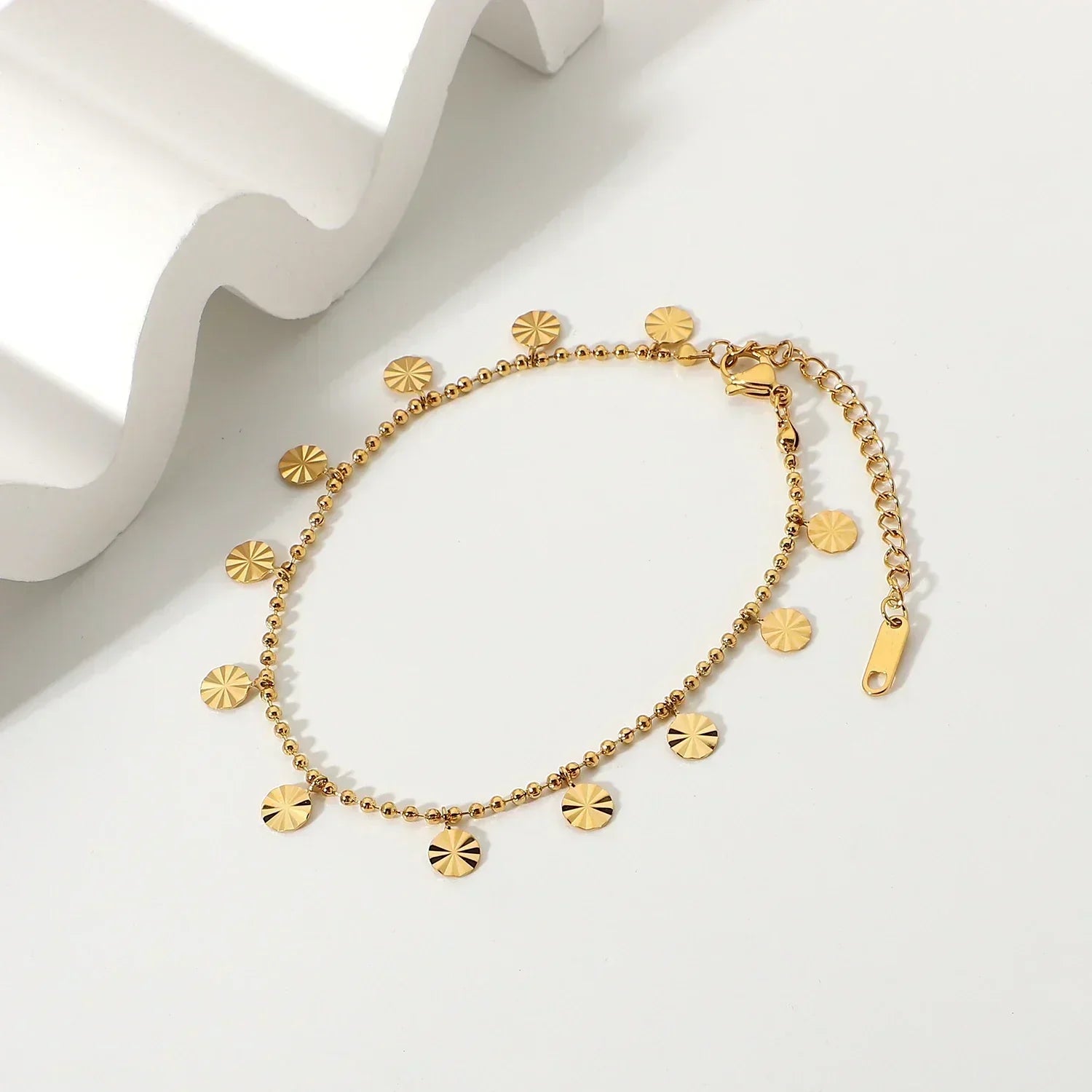 SLOANE GOLD ANKLE CHAIN
