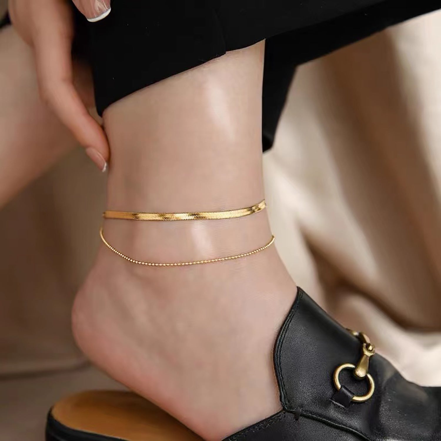 FRIDA GOLD ANKLE CHAIN