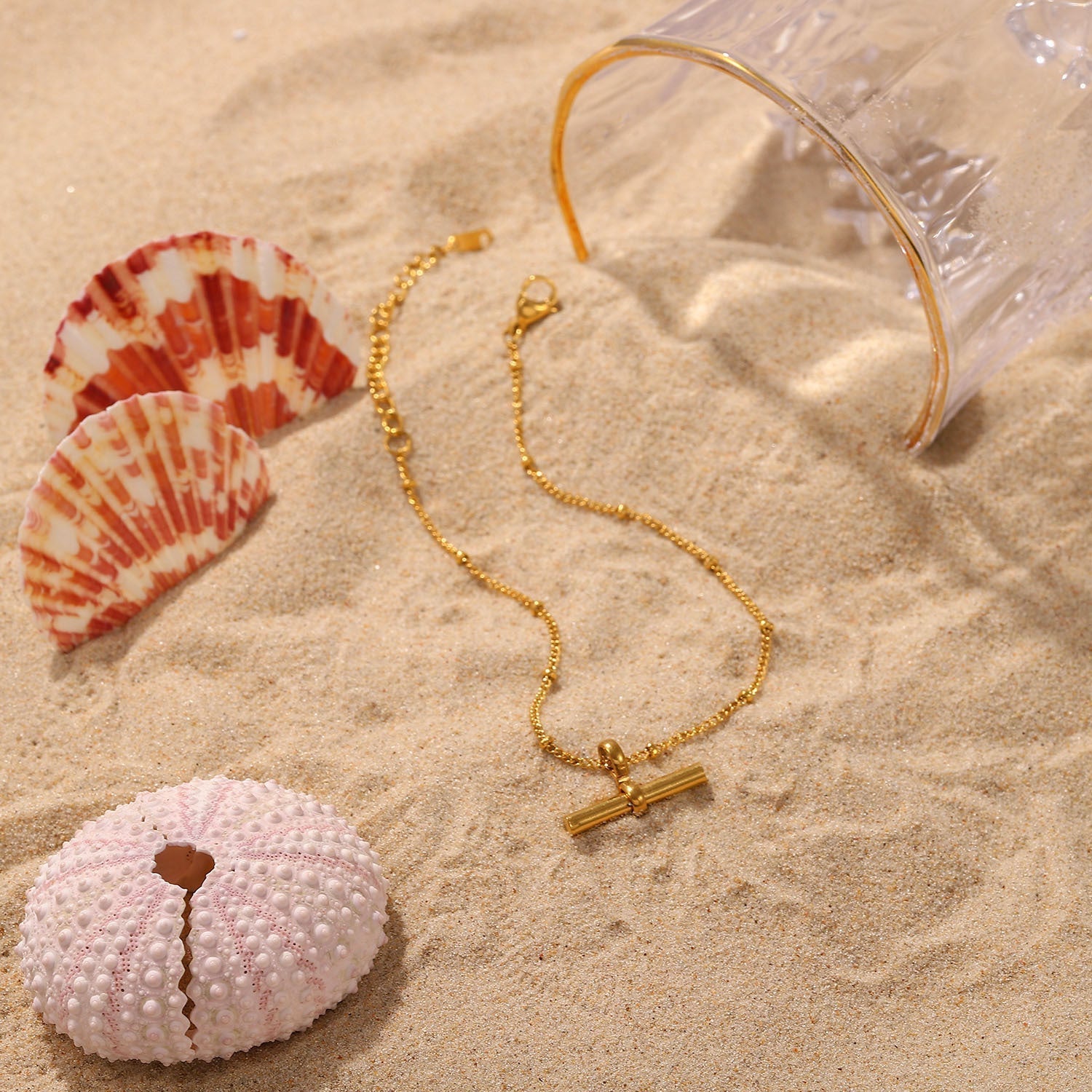 VALENTINE GOLD ANKLE CHAIN