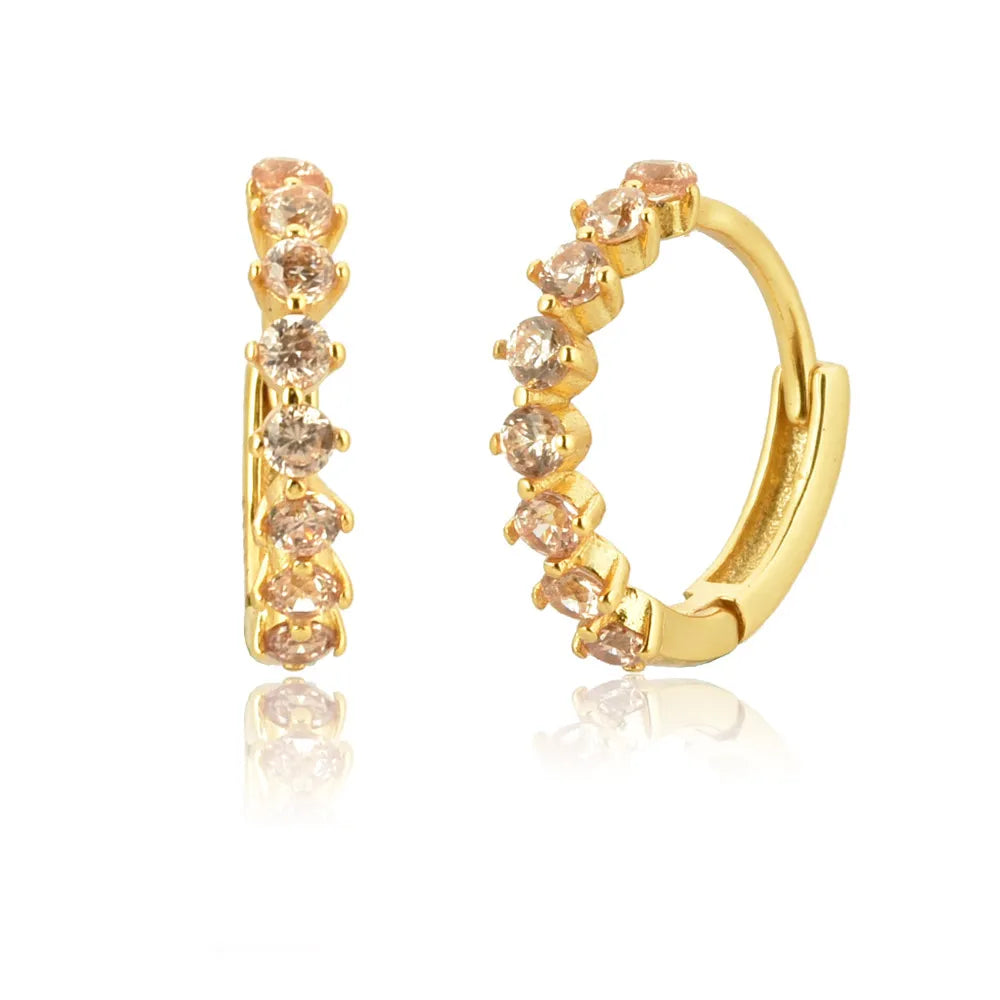 LE CHIC EARRINGS | ROSE GOLD QUARTZ