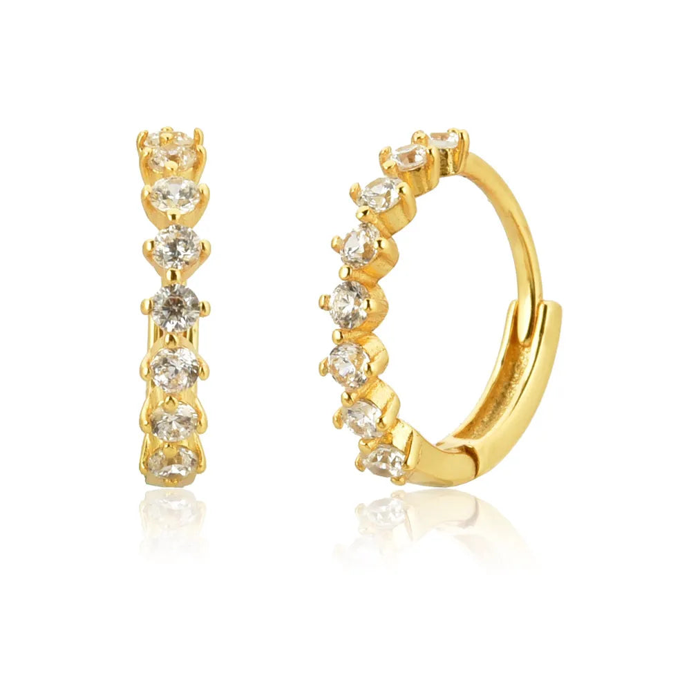 LE CHIC EARRINGS | GOLD BRILLIANT