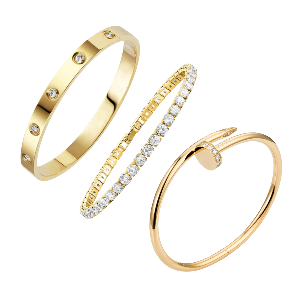 STACKABLE ETERNITY BRACELET SET