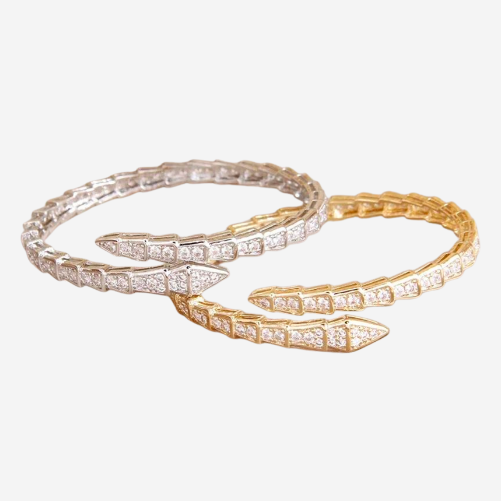 DELUXE SERPENT BRACELET | ROSÉ GOLD